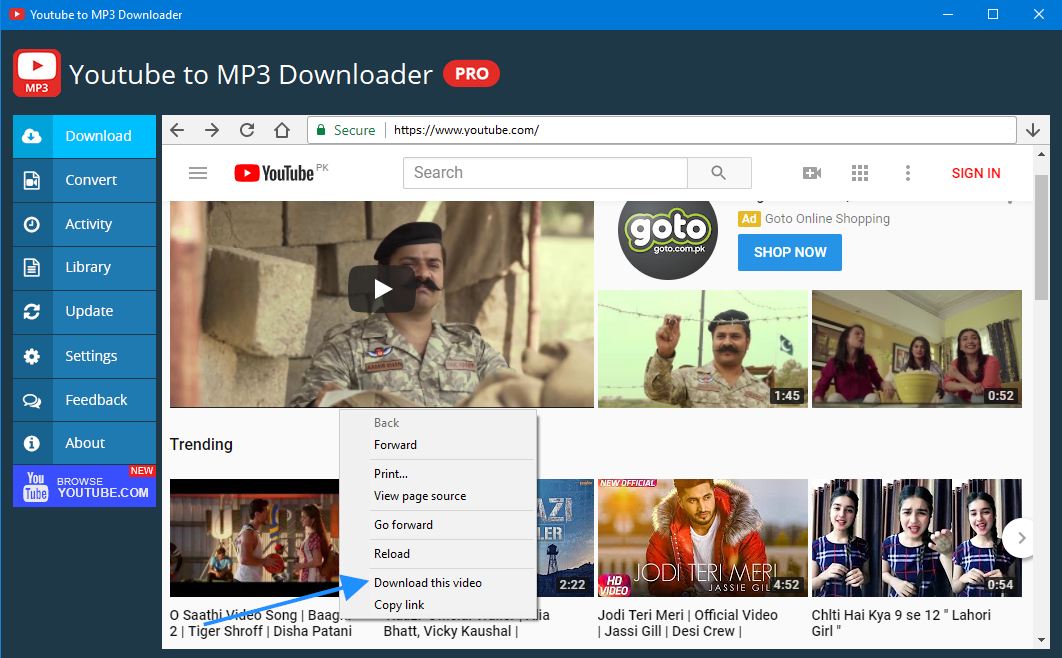 youtube to mp3 downloader pro apk